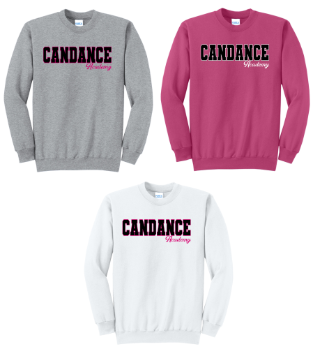 18.) Candance PC78 Embroidered Tackle Twill Cotton Crewneck